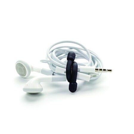 Nite Ize Gear Tie 3 in. L Black Twist Ties 24PK GTPP3-01-R8